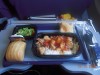 Mittagessen bei US Airways in der Economy Class