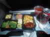 Abendessen bei US Airways in der Economy Class