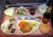 Emirates Mittagessen auf dem Flug von LHR nach DXB