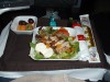 Snack bei Delta Airlines in der Business Class