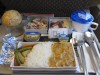 Mittagessen bei Singapore Airlines