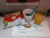 Frühstück bei Air Dolomiti