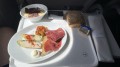 Mittagessen bei Lufthansa in der Business Class