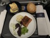 Abendessen bei Lufthansa in der Business Class